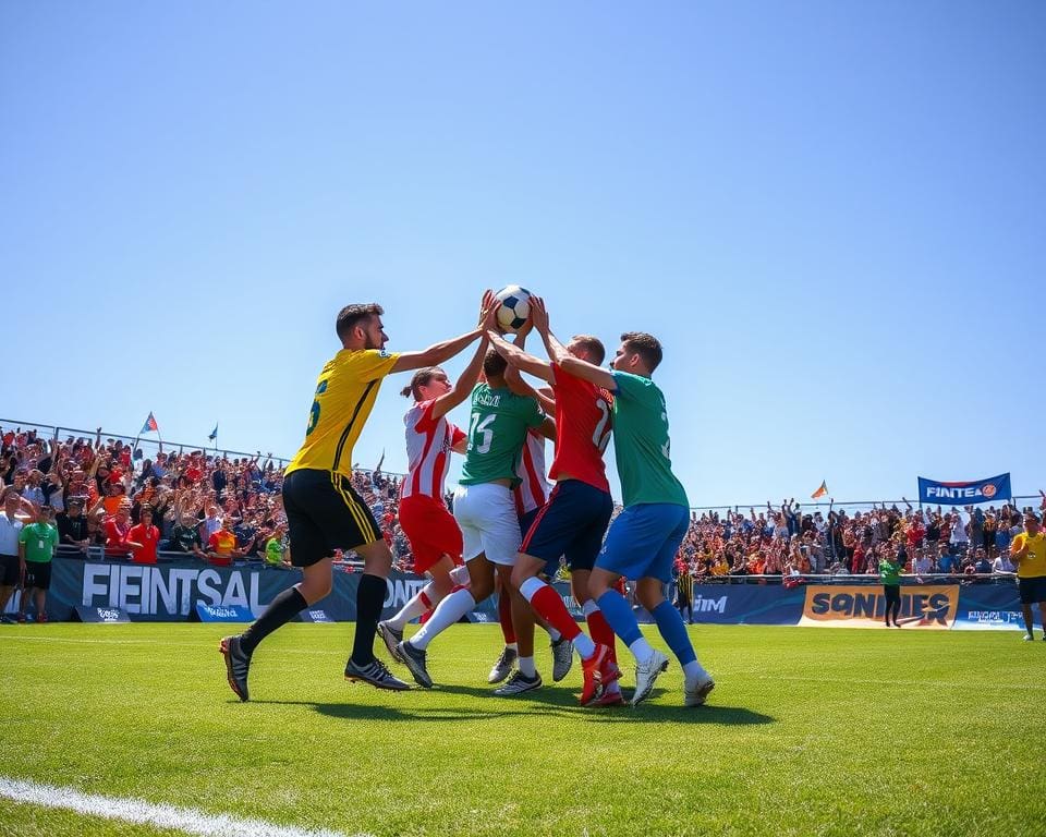 Teamgeist stärken im Fußball