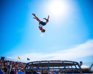 Trampolinturnen – Akrobatik und Sprungkraft in Perfektion