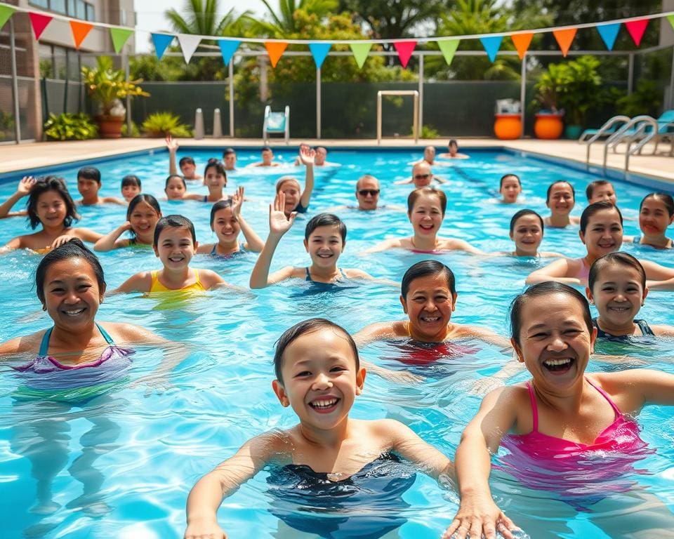 Wassertraining für alle Altersgruppen