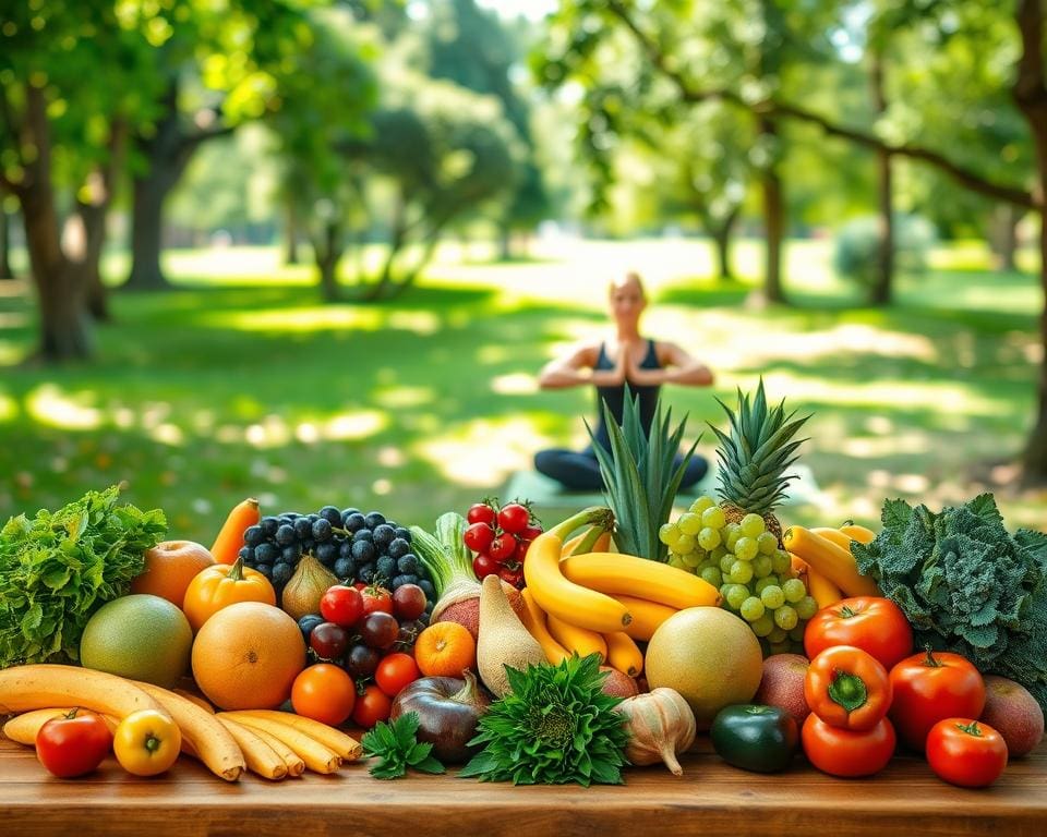 gesunde Ernährung und Sport für mehr Wohlbefinden