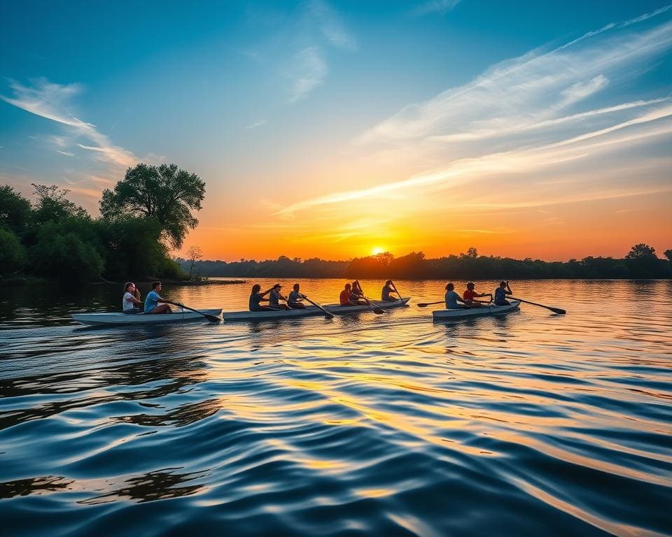 gesundheitliche Vorteile des Rudersports