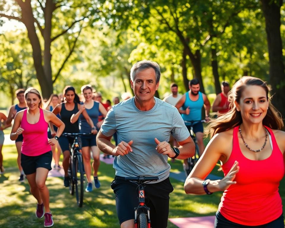 körperliche Gesundheit durch Ausdauertraining