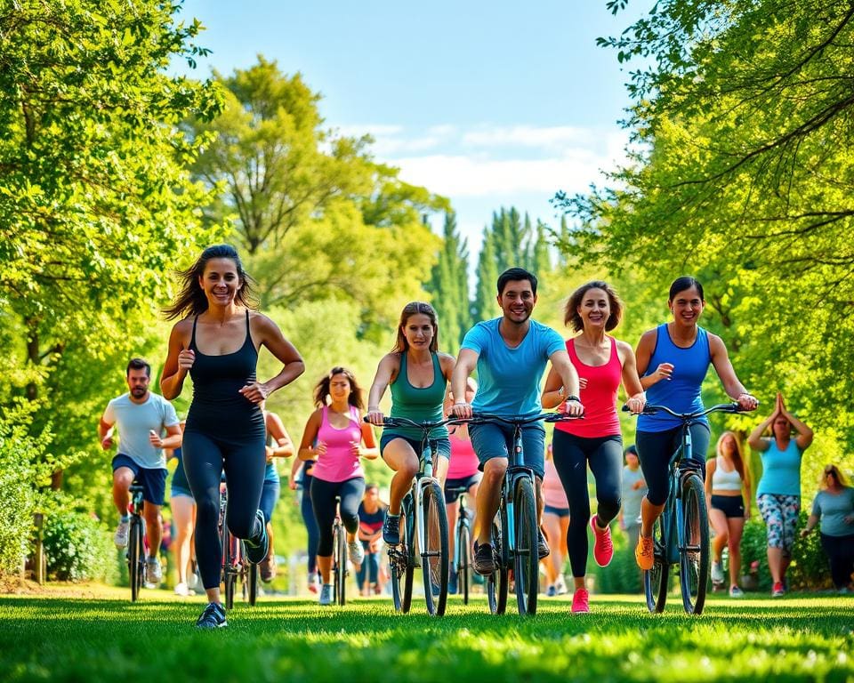 sportliche Betätigung für langfristige Gesundheit