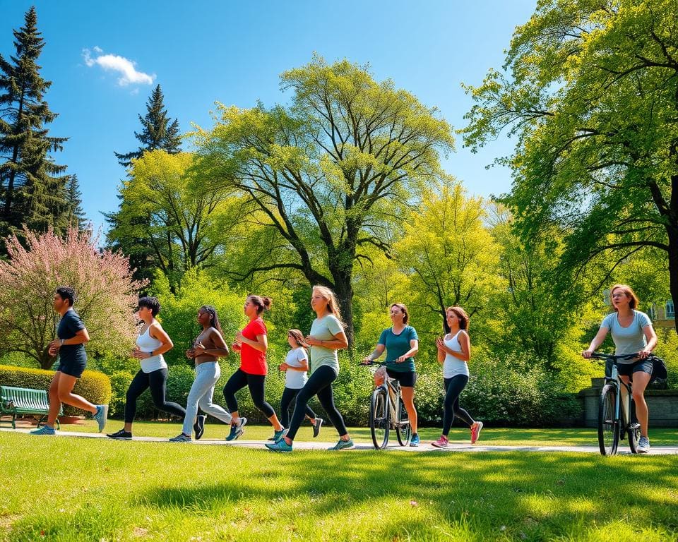 tägliches Outdoor-Training