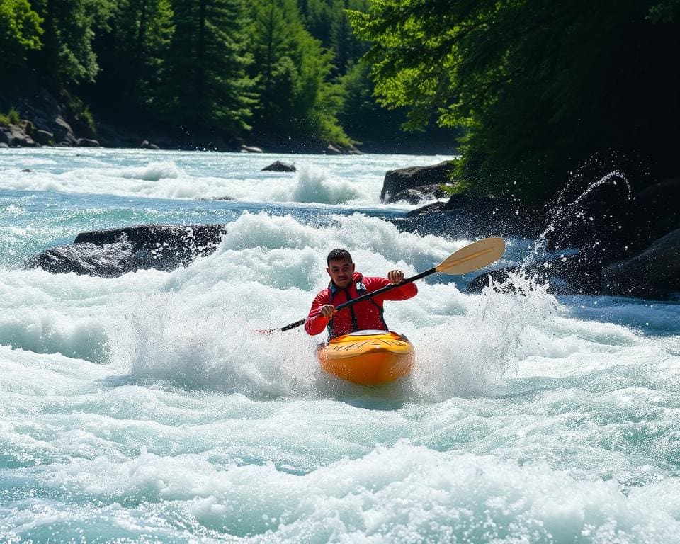 Kajakfahren – Geschicklichkeit und Ausdauer im Wildwasser