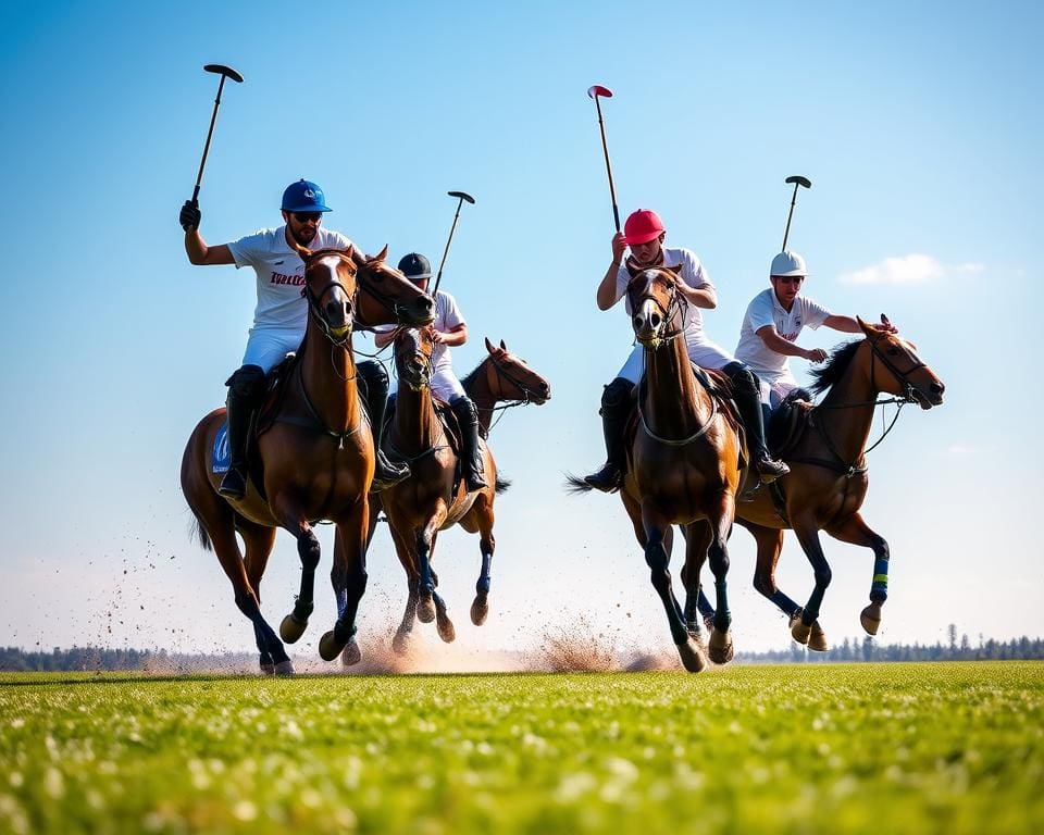 Polo spielen