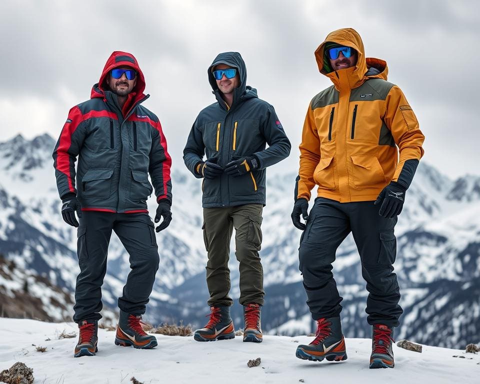 Robuste Outdoor-Bekleidung für Extremwetter