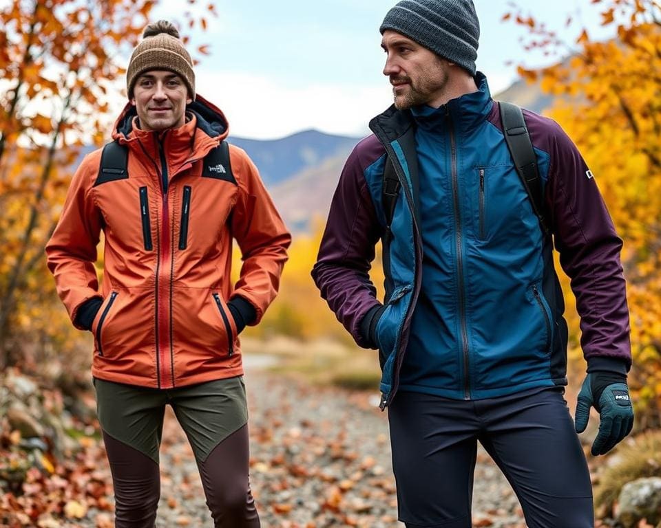 Sportbekleidung für Outdoor-Aktivitäten im Herbst