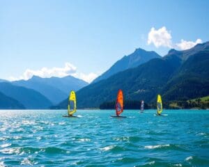 Windsurfen uf em Walensee lerne