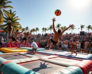 Bossaball – Akrobatik und Spaß auf dem Trampolin