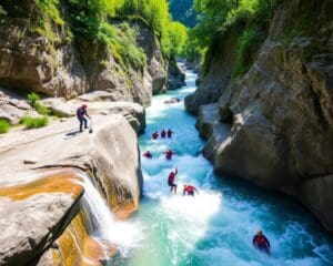 Canyoning: Actionreichi Sportart im Tessin