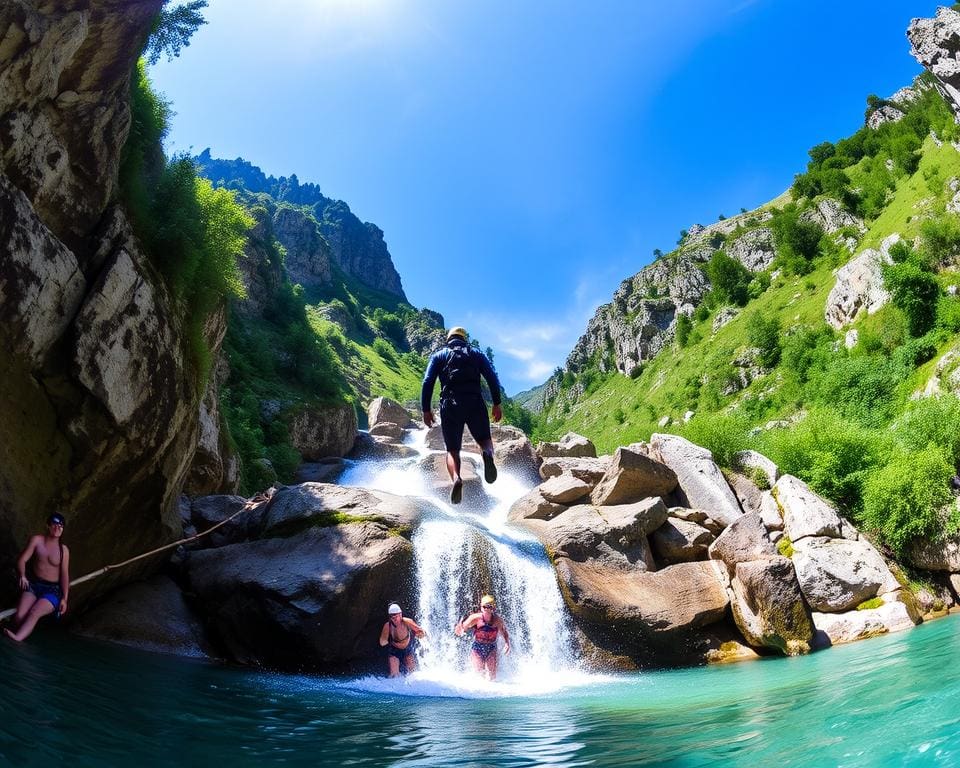 Canyoning im Tessin