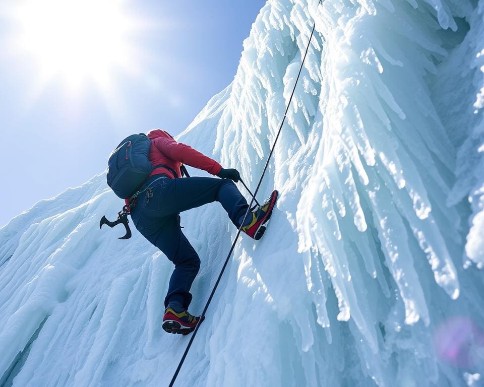 Eisklettern: Tipps für d richtige Technik