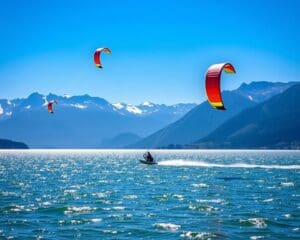 Kitesurfe uf em Silvaplanersee entdecke