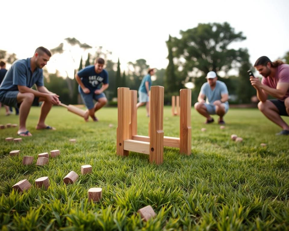 Kubb – Präzision und Strategie im Wurfspiel