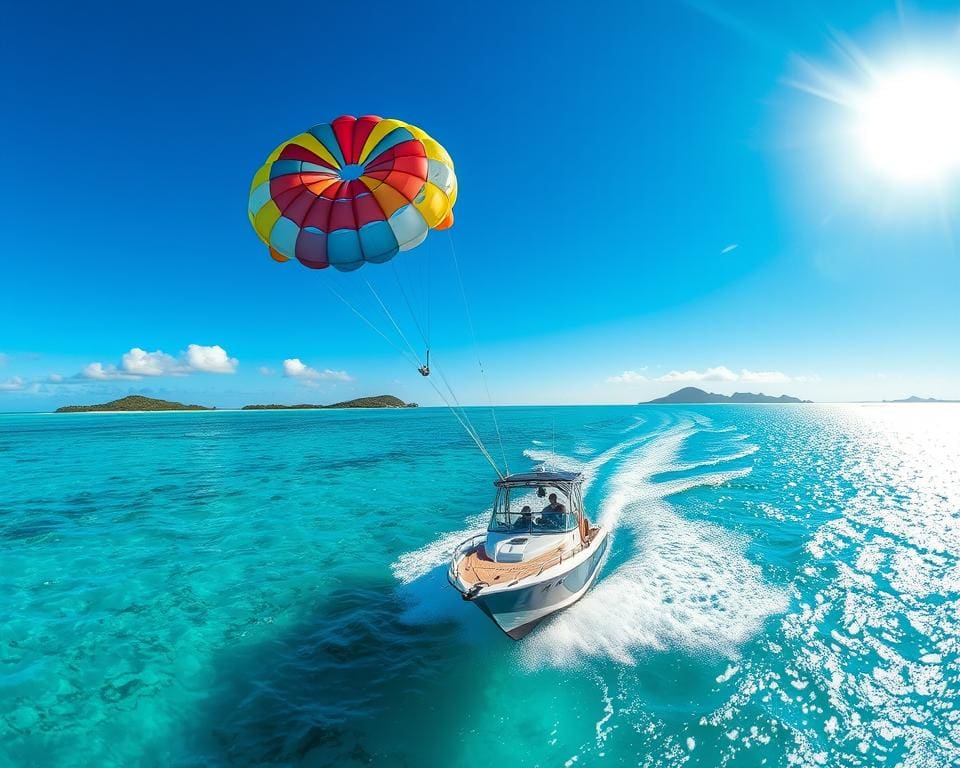 Parasailing Abenteuer