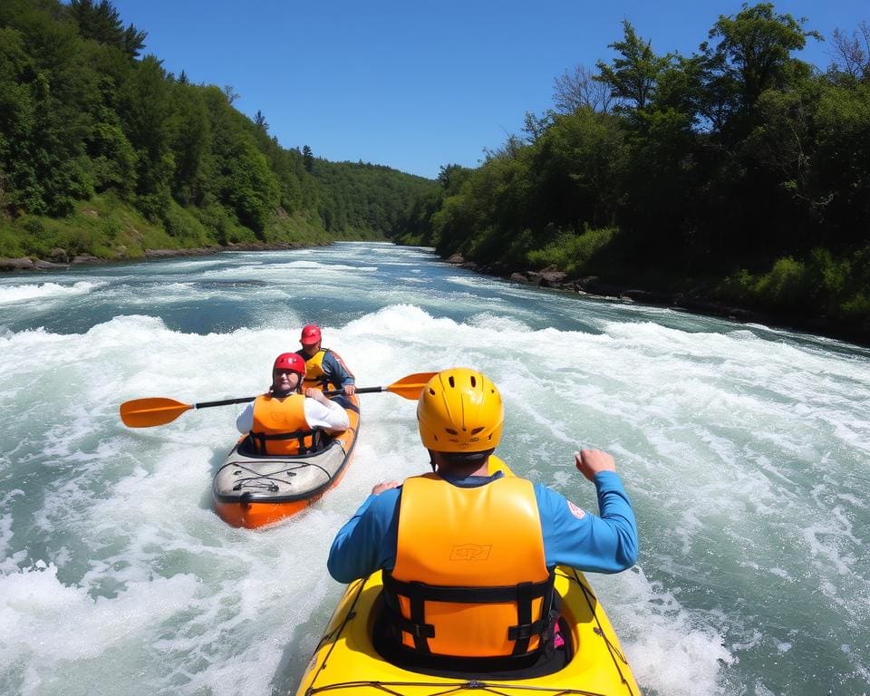 Sicherheit im Wildwasser