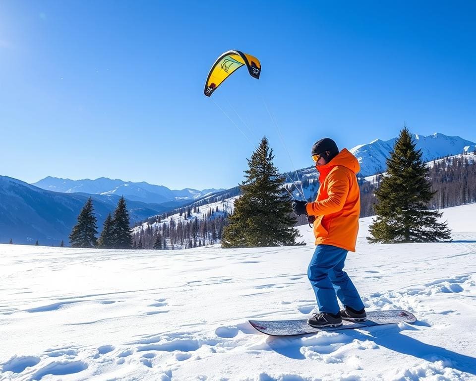 Snowkiten Training für Einsteiger