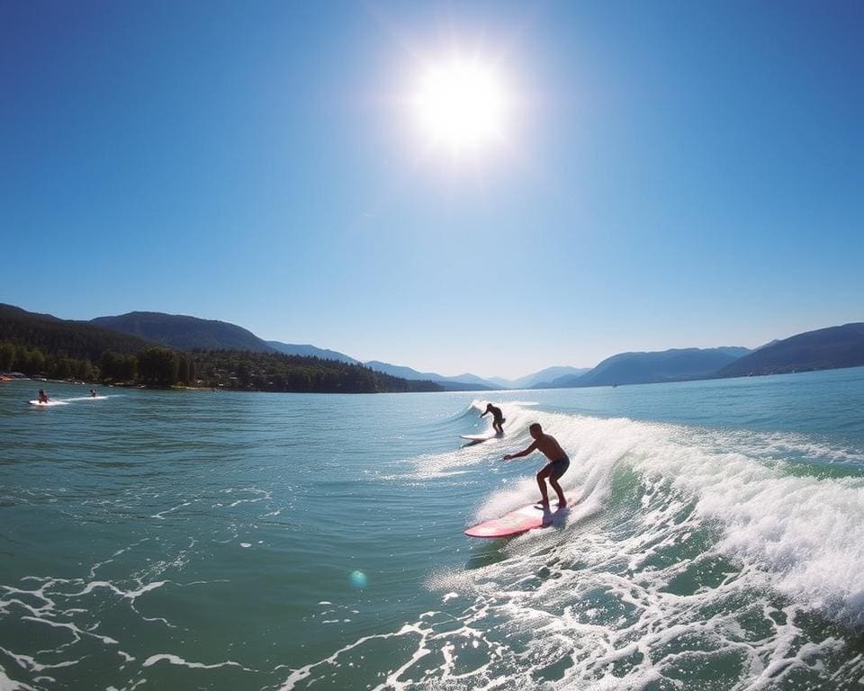 Surfen uf em Züri-See: Es cooles Erlebnis