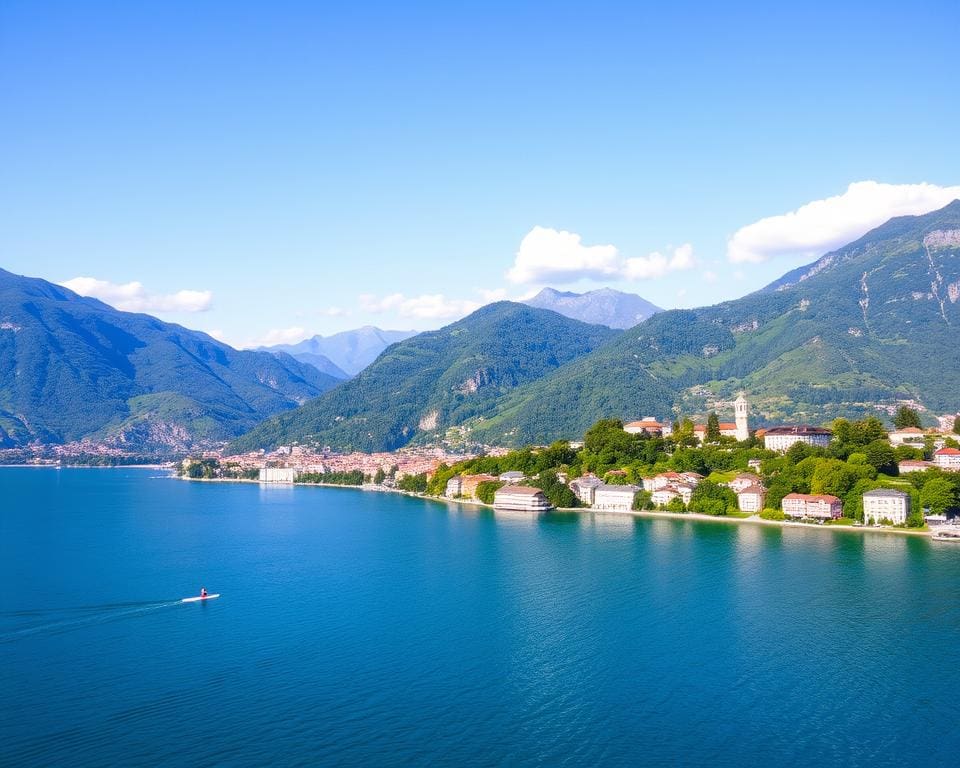 Top-Orte im Tessin für Stand Up Paddle