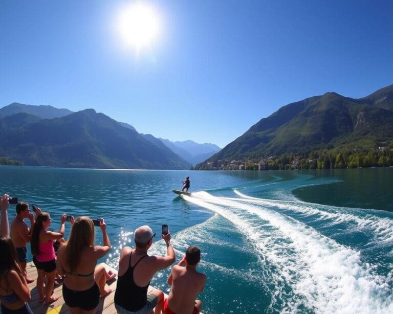 Wakeboarde uf em Vierwaldstättersee lerne