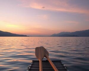 Wie du mit Rudere uf em Zugersee startisch