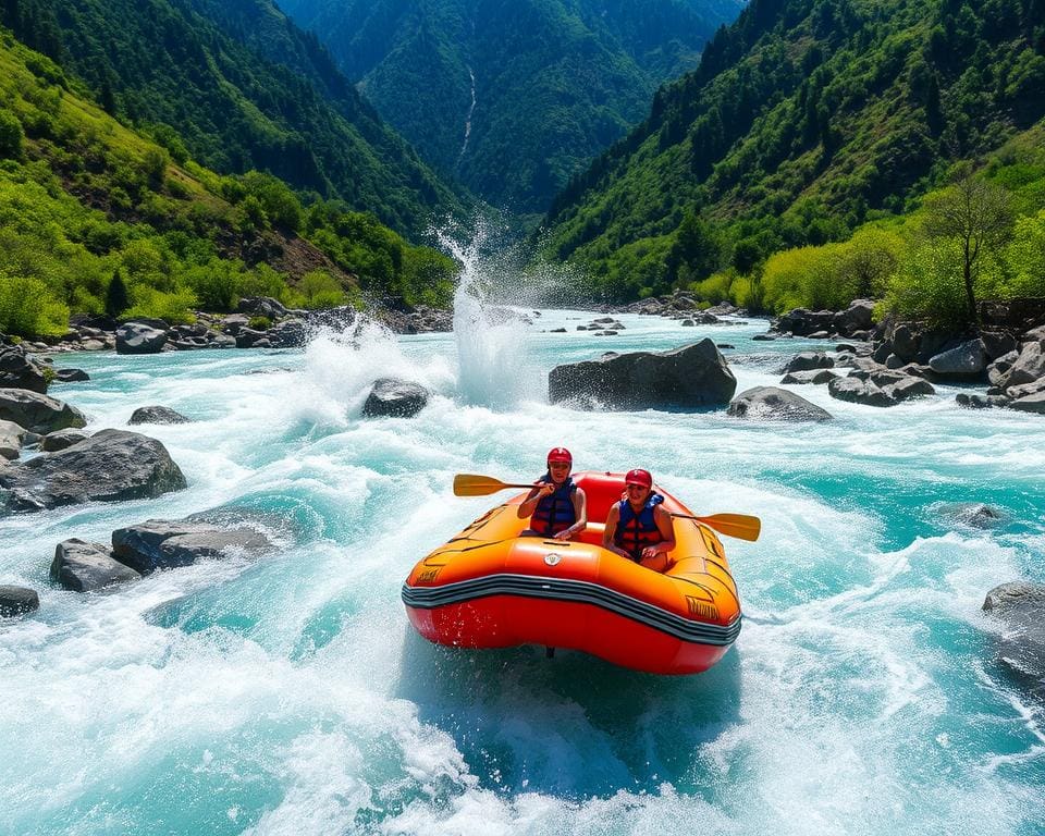 Wildwasser-Rafting Abenteuer