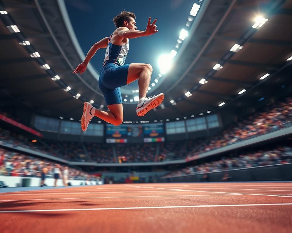 Dreisprung in der Leichtathletik