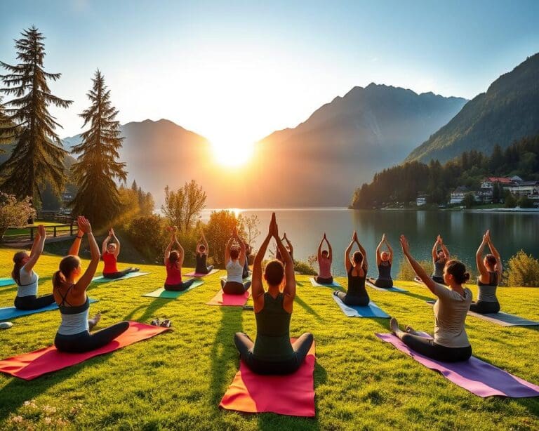 Outdoor-Yoga in Thun: Verbindung mit Natur