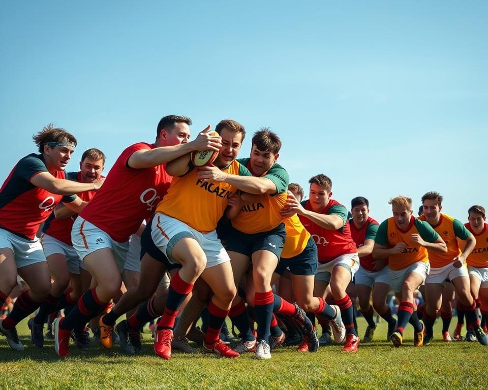 Rugby Union – Teamwork und Ausdauer im körperlichen Spiel