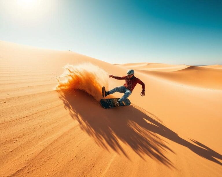 Sandboarden – Abenteuer und Geschwindigkeit auf den Dünen