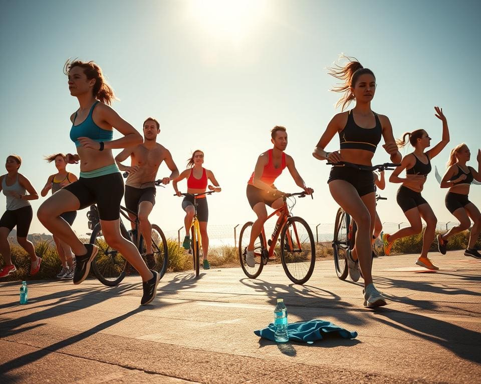 Hitzebelastung während des Trainings